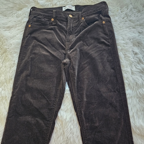 GAP vintage slim mid rise brown size 27/4R - Picture 3 of 12